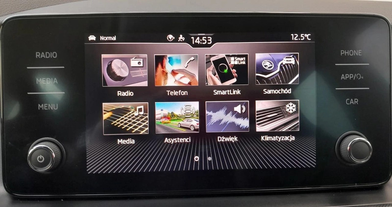 Skoda Scala cena 89900 przebieg: 66707, rok produkcji 2021 z Wyrzysk małe 254
